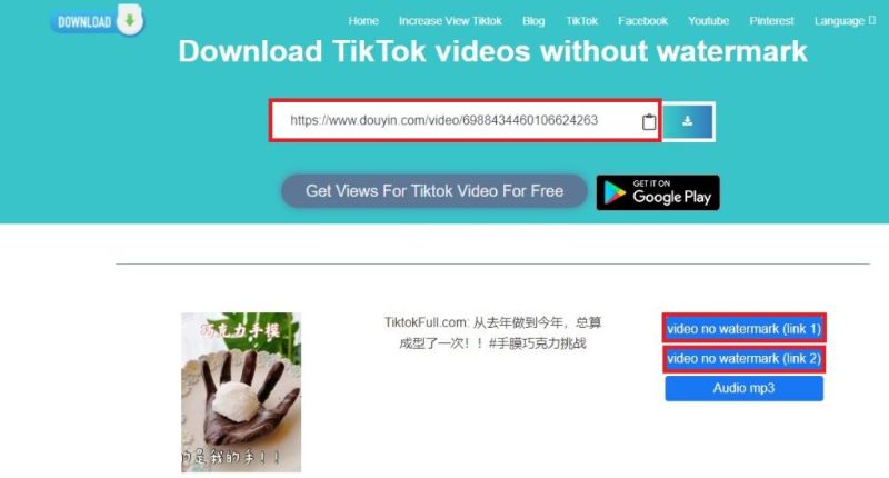 tải video TikTok tại DownTik.com