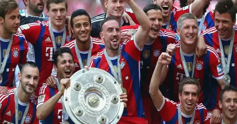 Bayern vô địch Bundesliga mấy lần? Lần vô địch gần nhất