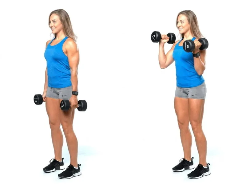 Đấm tay kết hợp vận động toàn thân